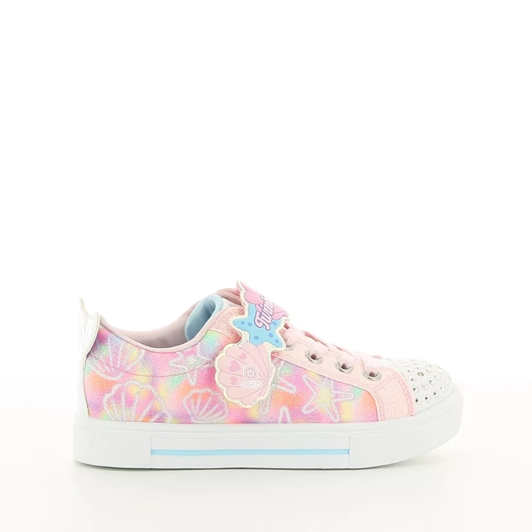 Image (2) de la chaussures Skechers - Baskets Rose en Multi-Matières