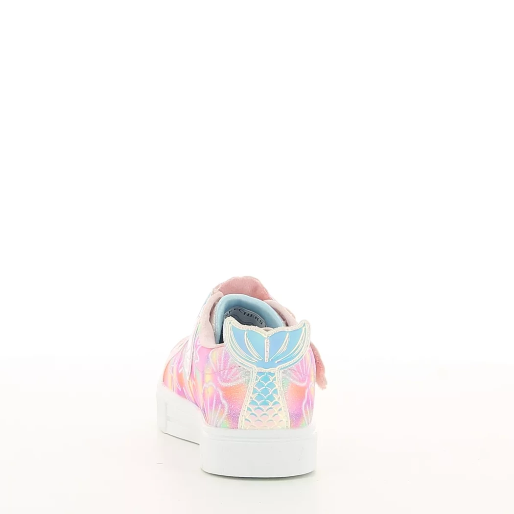 Image (3) de la chaussures Skechers - Baskets Rose en Multi-Matières