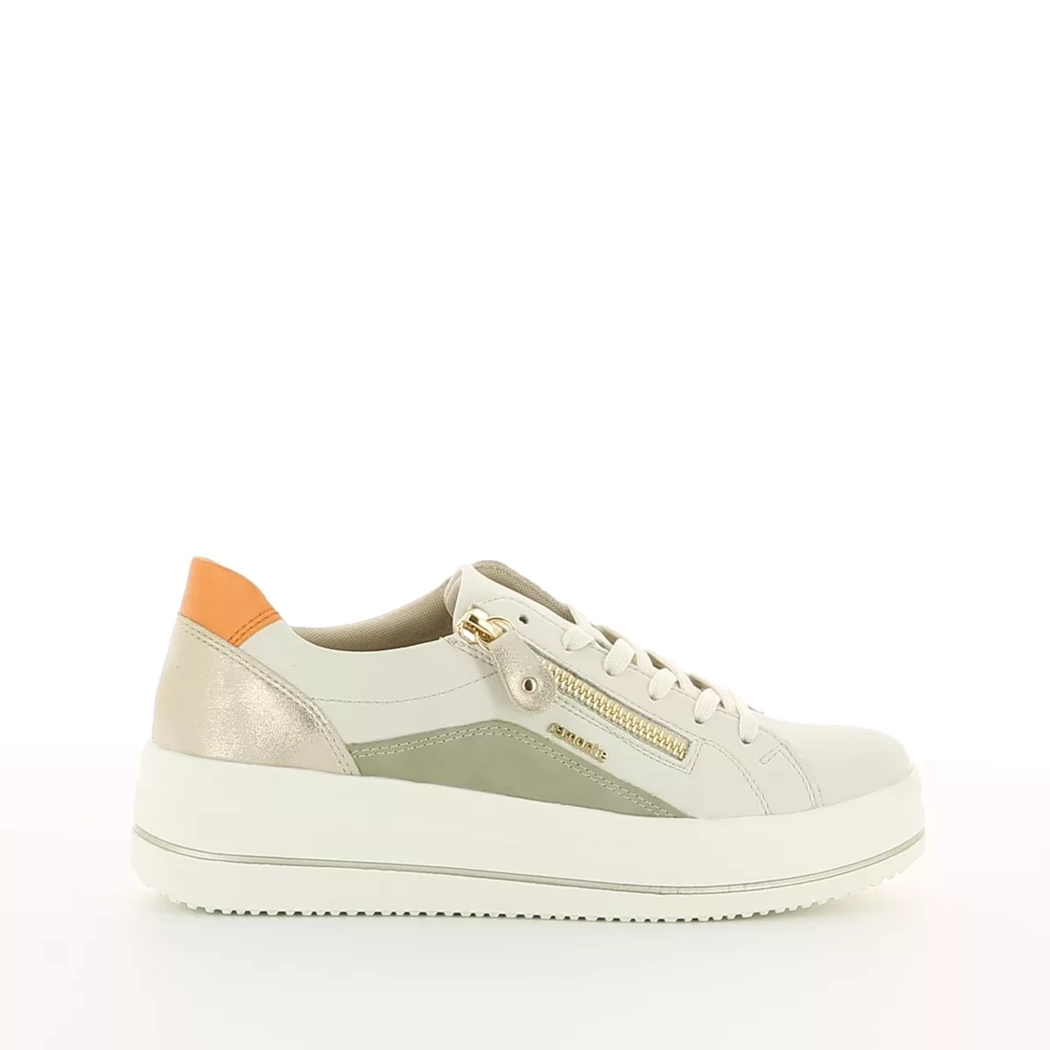 Image (2) de la chaussures Remonte - Baskets Beige en Cuir Image (2) de la chaussures Remonte - Baskets Beige en Cuir
