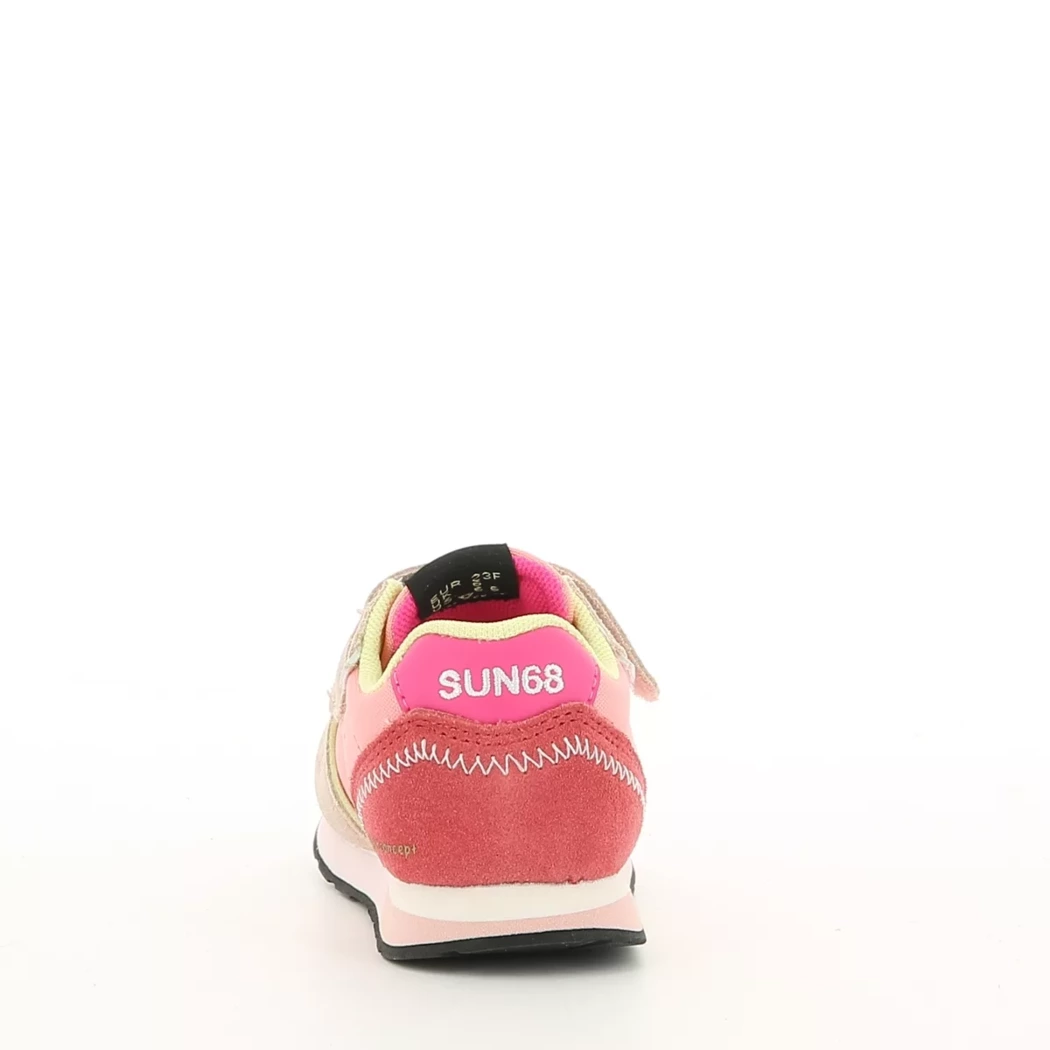 Image (3) de la chaussures Sun68 - Baskets Rose en Textile Image (3) de la chaussures Sun68 - Baskets Rose en Textile