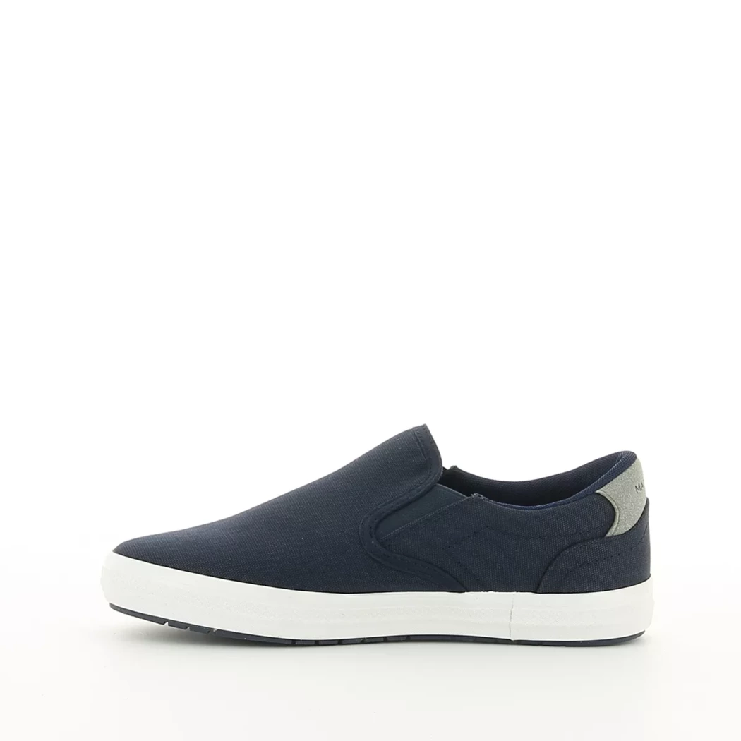 Image (4) de la chaussures Marco Tozzi - Mocassins Bleu en Textile