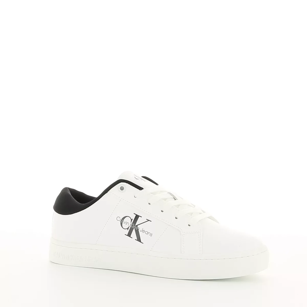 Image (1) de la chaussures Calvin Klein - Baskets Blanc en Cuir