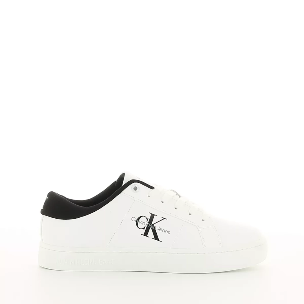 Image (2) de la chaussures Calvin Klein - Baskets Blanc en Cuir