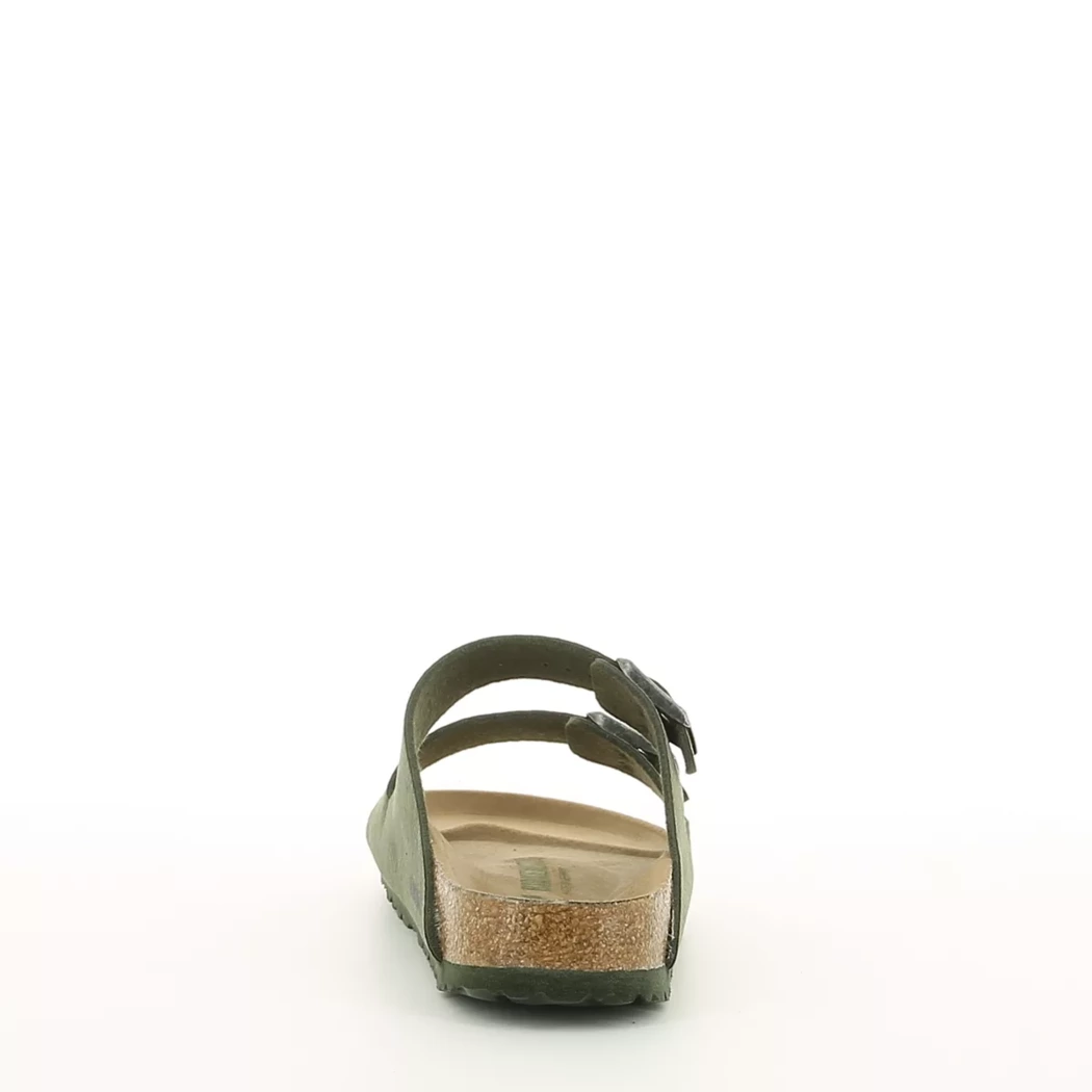 Image (3) de la chaussures Birkenstock - Mules et Sabots Vert en Cuir synthétique Image (3) de la chaussures Birkenstock - Mules et Sabots Vert en Cuir synthétique