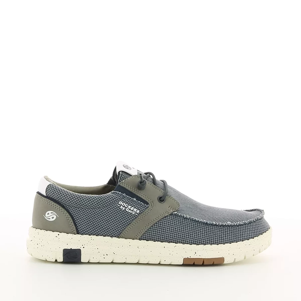 Image (2) de la chaussures Dockers - Baskets Bleu en Textile Image (2) de la chaussures Dockers - Baskets Bleu en Textile