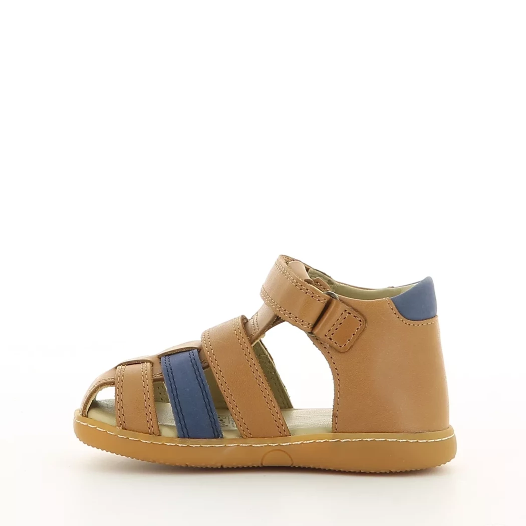 Image (4) de la chaussures Kickers - Sandales et Nu-Pieds Cuir naturel / Cognac en Cuir nubuck Image (4) de la chaussures Kickers - Sandales et Nu-Pieds Cuir naturel / Cognac en Cuir nubuck