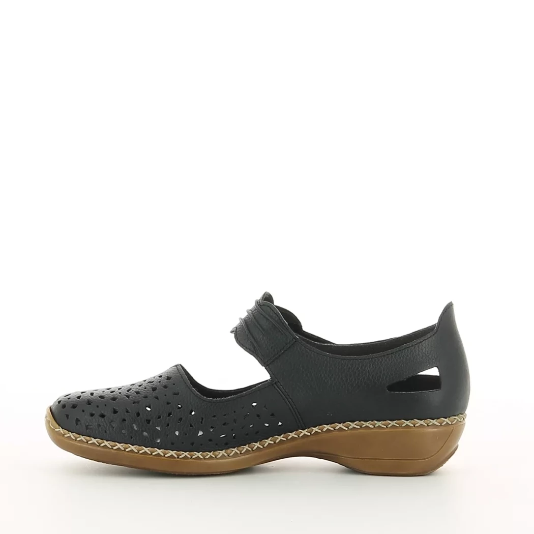 Image (4) de la chaussures Rieker - Ballerines Bleu en Cuir Image (4) de la chaussures Rieker - Ballerines Bleu en Cuir