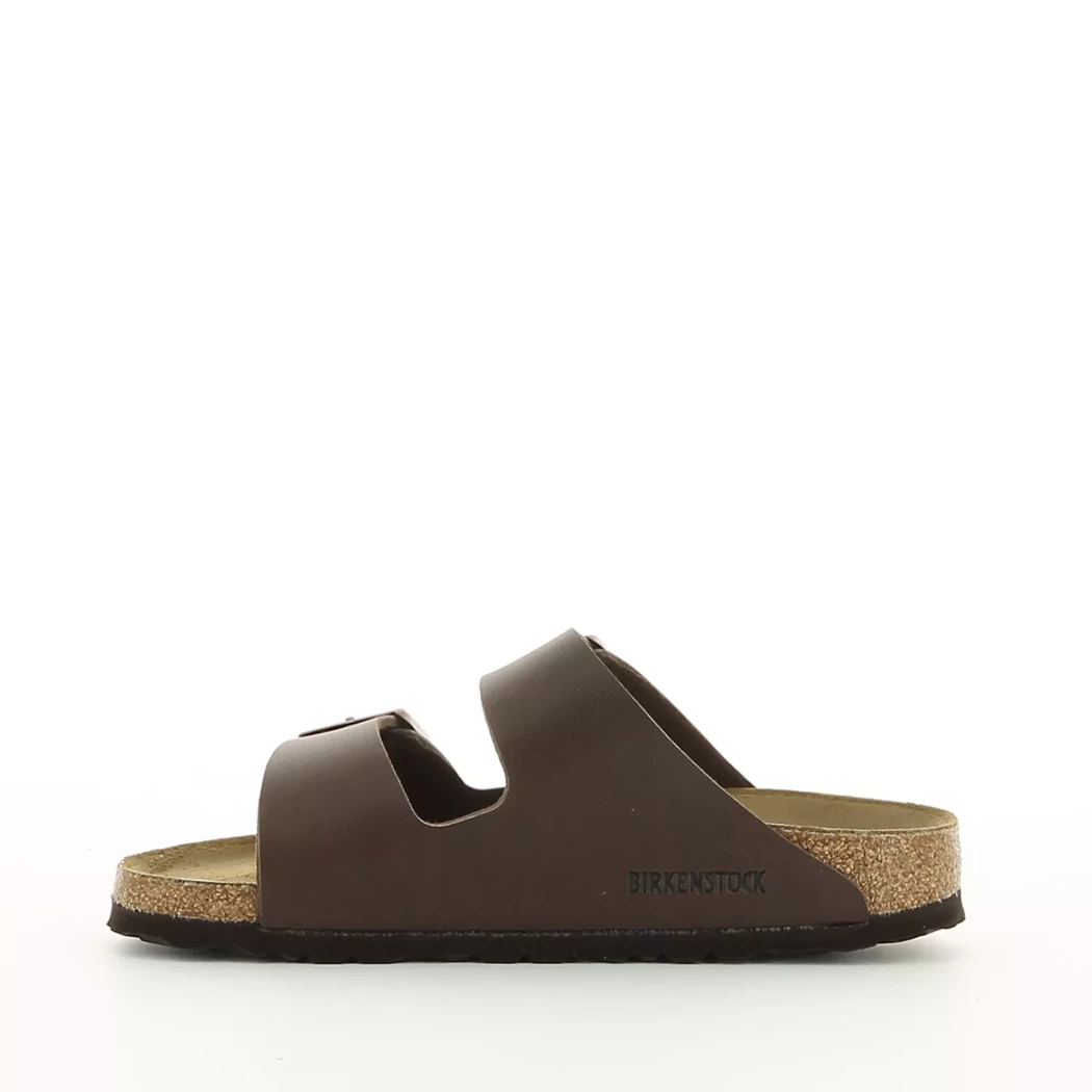 Image (4) de la chaussures Birkenstock - Mules et Sabots Marron en Cuir synthétique Image (4) de la chaussures Birkenstock - Mules et Sabots Marron en Cuir synthétique