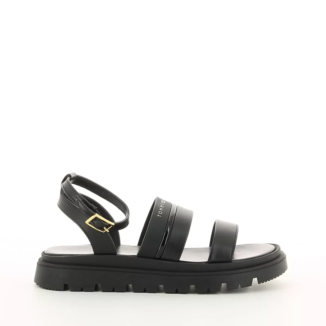Image (2) de la chaussures Tommy Hilfiger - Sandales et Nu-Pieds Noir en Cuir Image (2) de la chaussures Tommy Hilfiger - Sandales et Nu-Pieds Noir en Cuir