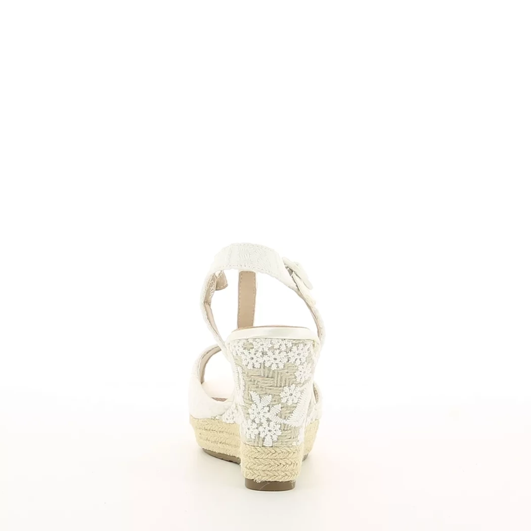 Image (3) de la chaussures Pretty Stories - Sandales et Nu-Pieds Blanc en Textile Image (3) de la chaussures Pretty Stories - Sandales et Nu-Pieds Blanc en Textile