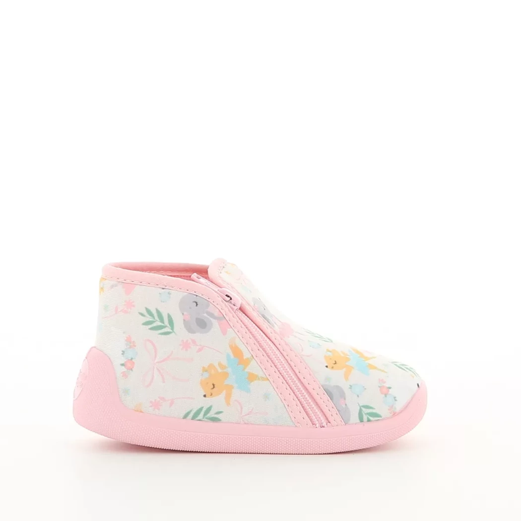 Image (2) de la chaussures Bossi - Pantoufles et Chaussons Rose en Textile Image (2) de la chaussures Bossi - Pantoufles et Chaussons Rose en Textile