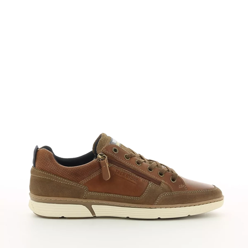 Image (2) de la chaussures Trek Stone - Baskets Cuir naturel / Cognac en Cuir Image (2) de la chaussures Trek Stone - Baskets Cuir naturel / Cognac en Cuir