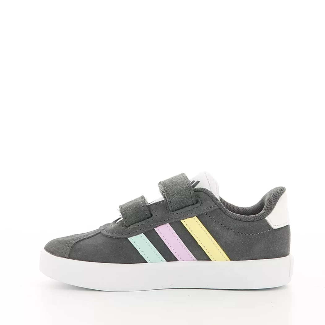 Image (4) de la chaussures Adidas - Baskets Gris en Cuir synthétique