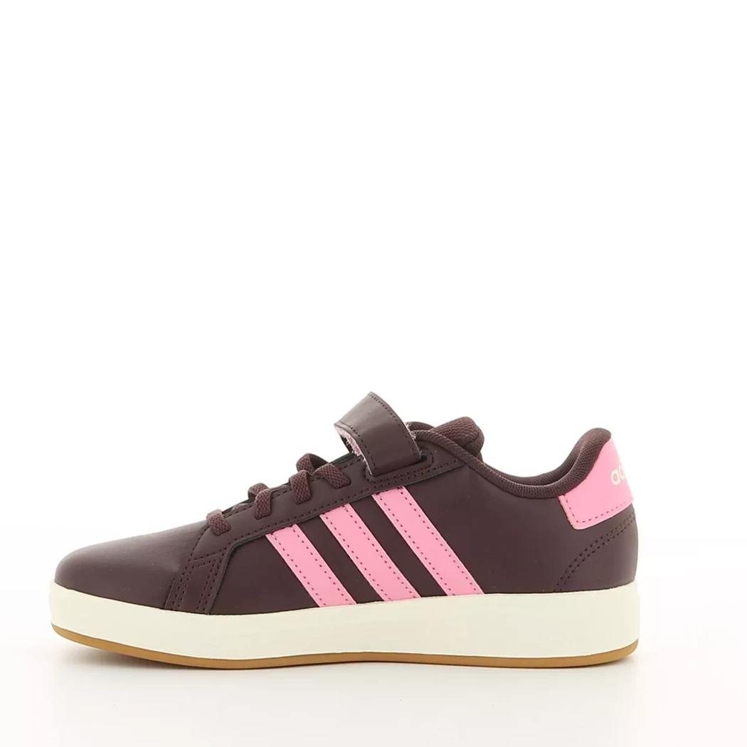 Image (4) de la chaussures Adidas - Baskets Bordeaux en Cuir synthétique
