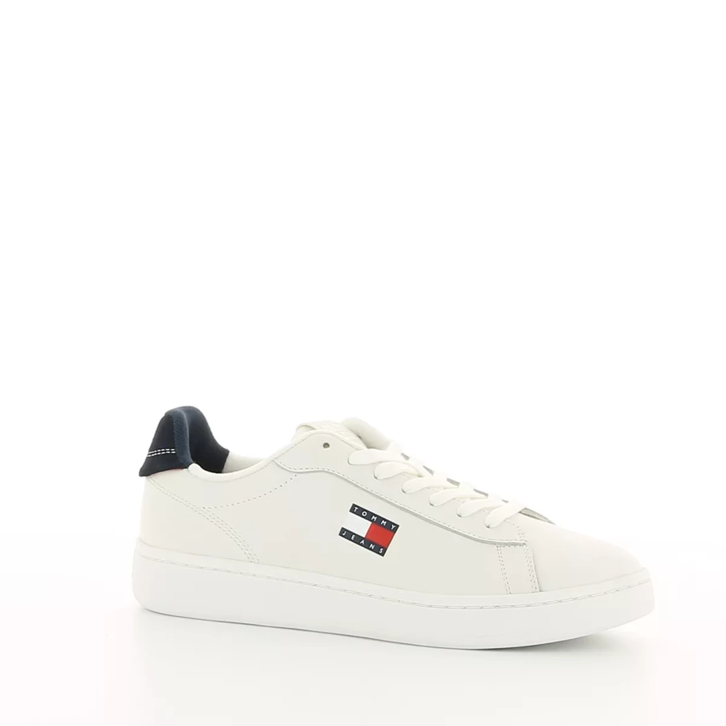 Image (1) de la chaussures Tommy jeans - Baskets Blanc en Cuir