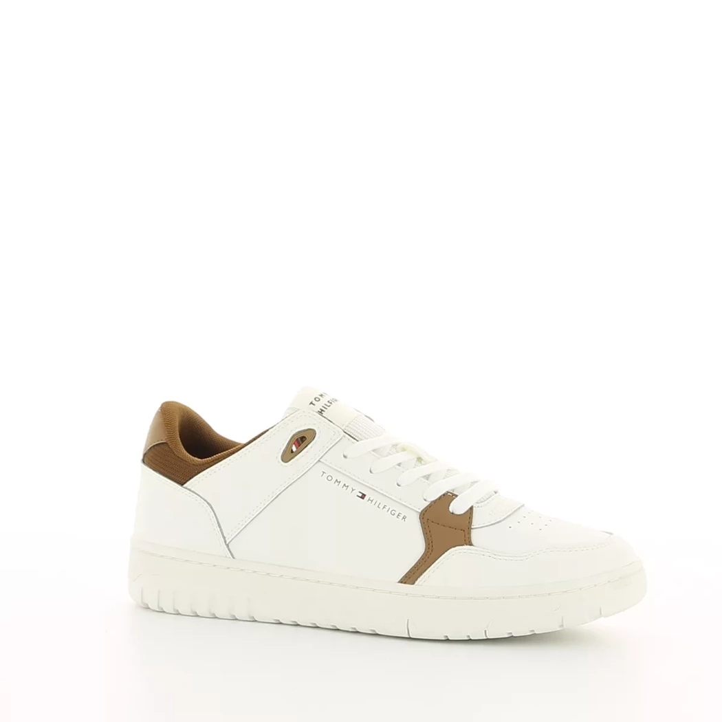 Image (1) de la chaussures Tommy Hilfiger - Baskets Blanc en Cuir