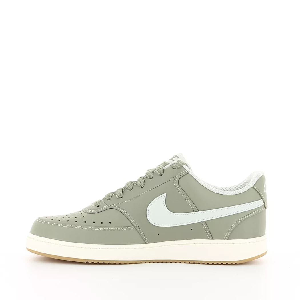 Image (4) de la chaussures Nike - Baskets Vert en Cuir synthétique