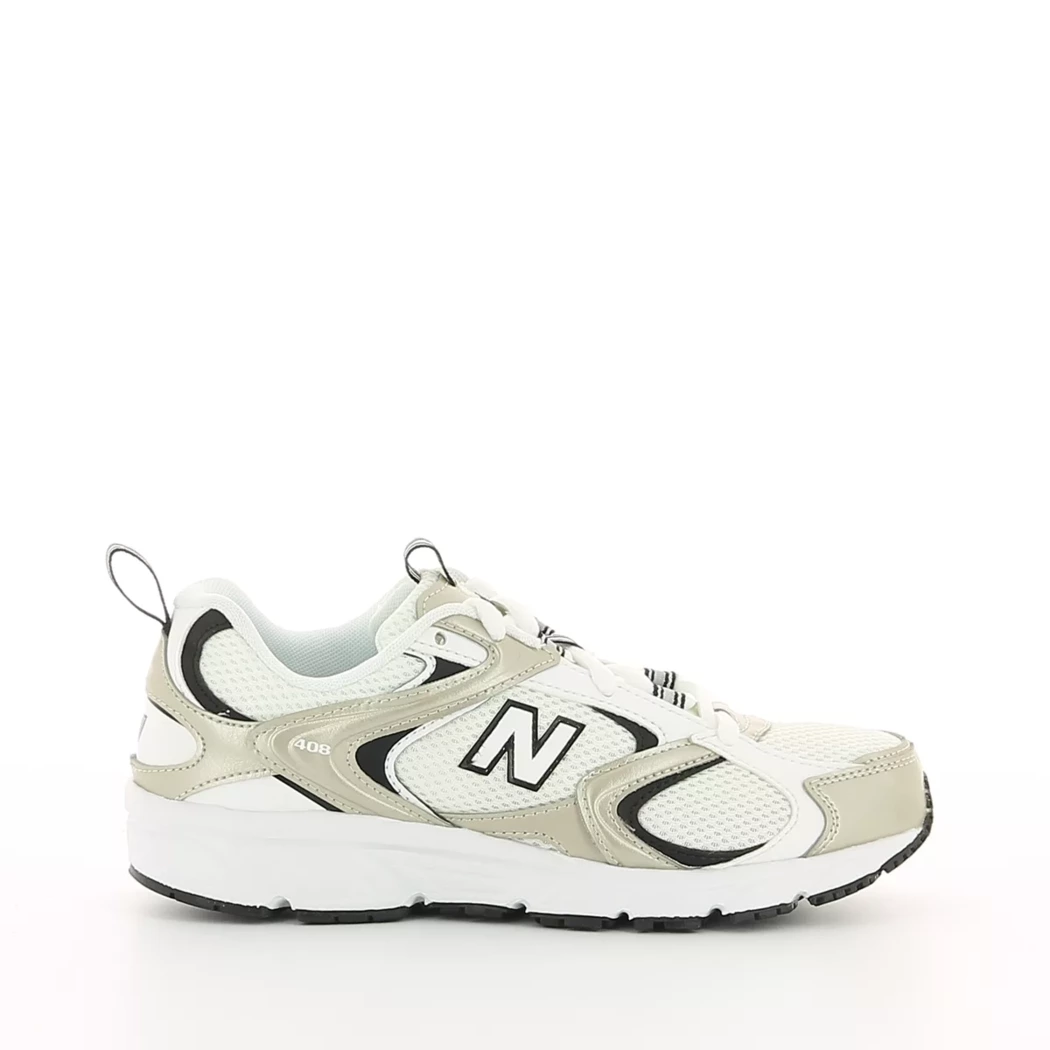 Image (2) de la chaussures New Balance - Baskets Blanc en Textile Image (2) de la chaussures New Balance - Baskets Blanc en Textile