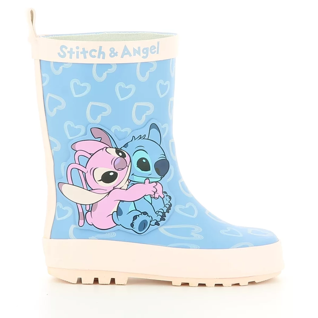 Image (2) de la chaussures Stitch - Bottes en caoutchouc Bleu en Caoutchouc