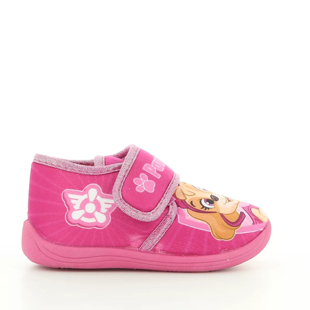 Image (2) de la chaussures Pat Patrouille - Pantoufles et Chaussons Rose en Textile Image (2) de la chaussures Pat Patrouille - Pantoufles et Chaussons Rose en Textile