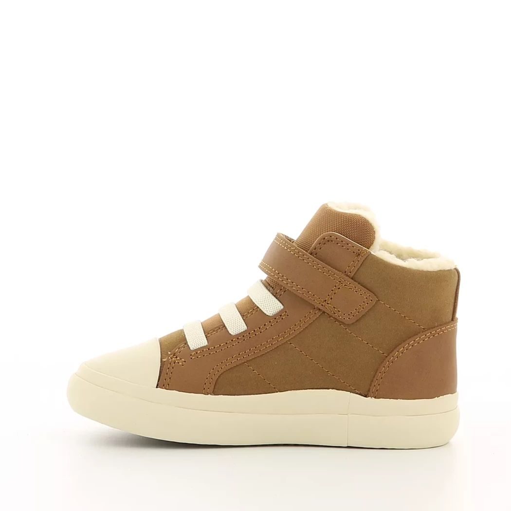 Image (4) de la chaussures Geox - Bottines Cuir naturel / Cognac en Cuir synthétique