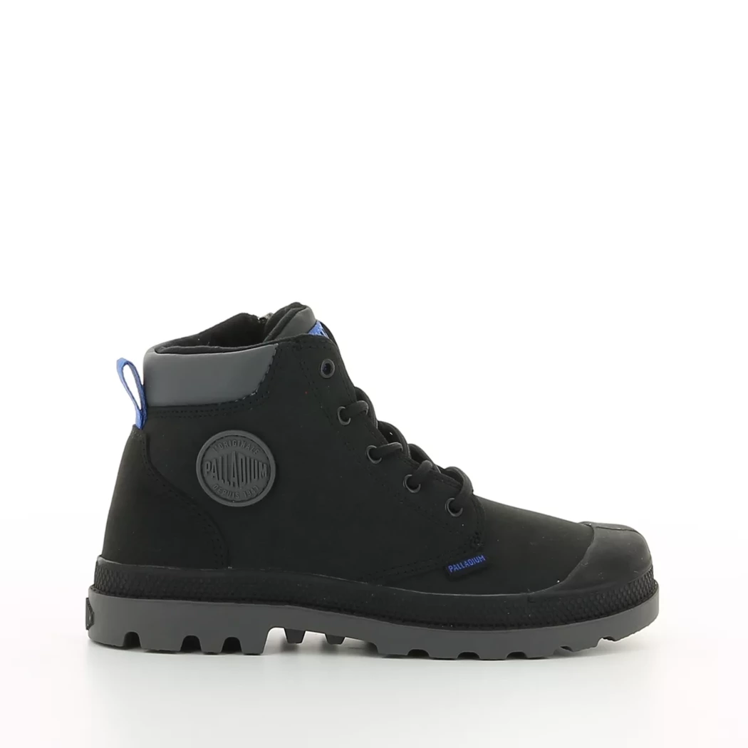 Image (2) de la chaussures Palladium - Bottines Noir en Cuir nubuck
