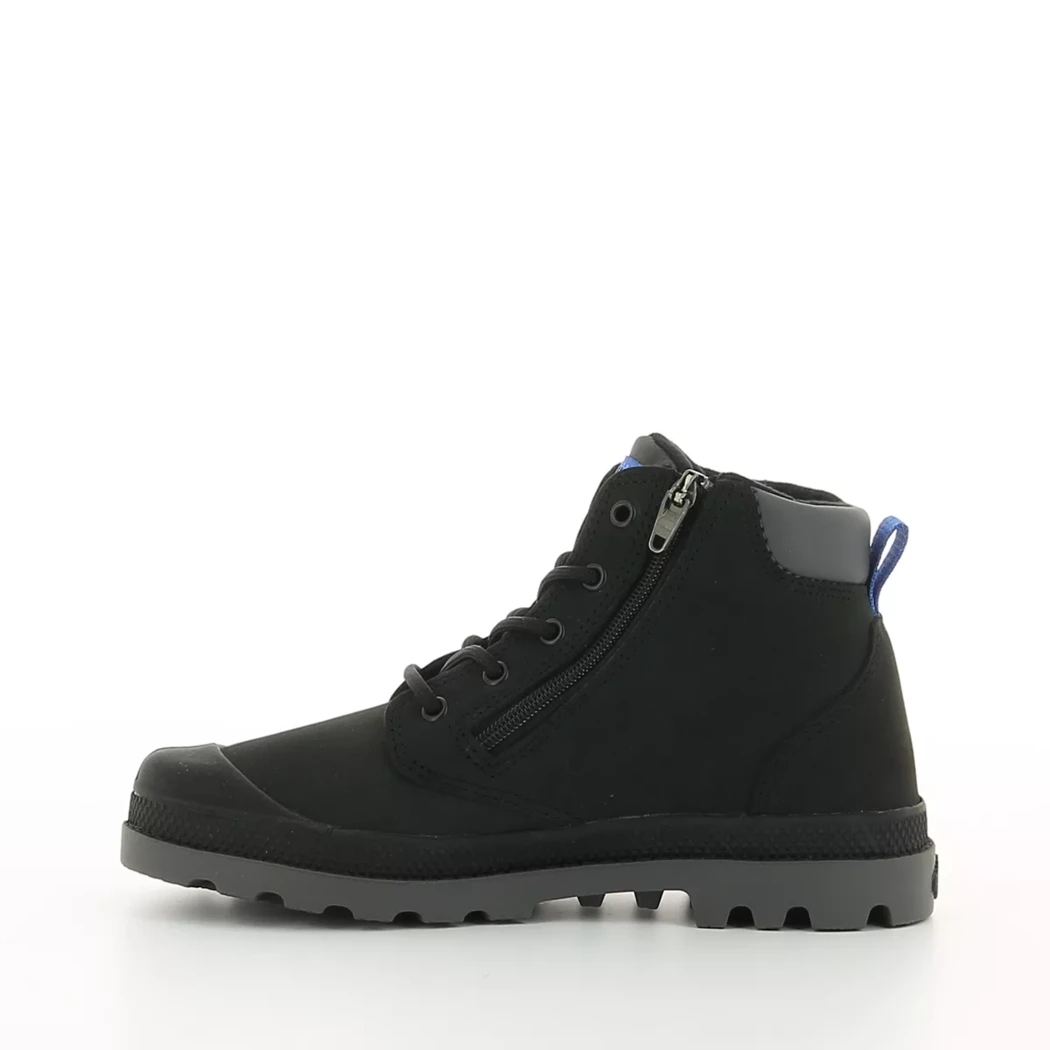 Image (4) de la chaussures Palladium - Bottines Noir en Cuir nubuck