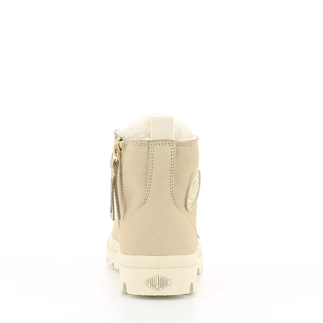 Image (3) de la chaussures Palladium - Bottines Beige en Cuir nubuck