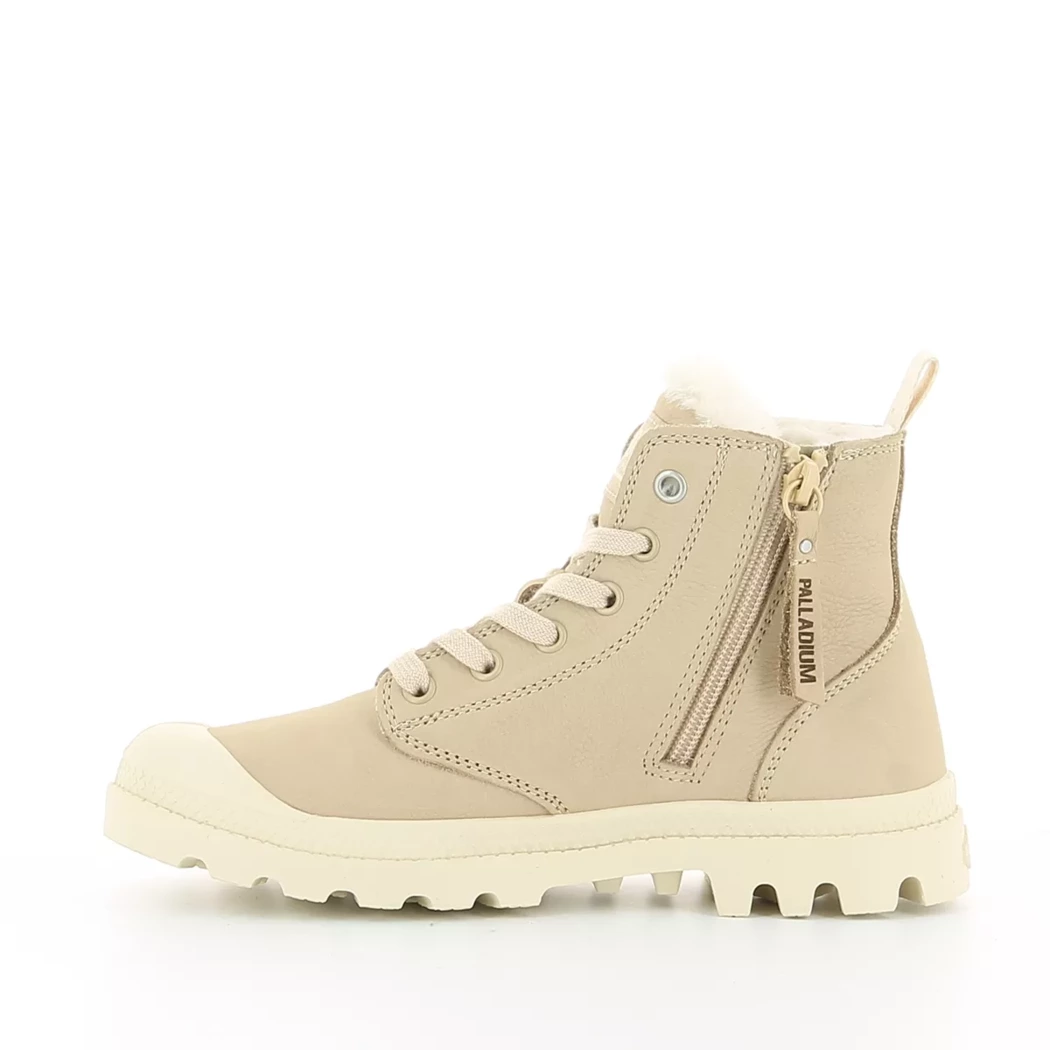 Image (4) de la chaussures Palladium - Bottines Beige en Cuir nubuck