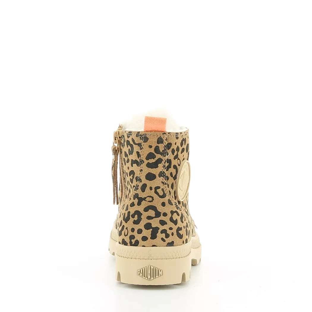 Image (3) de la chaussures Palladium - Bottines Marron en Cuir nubuck