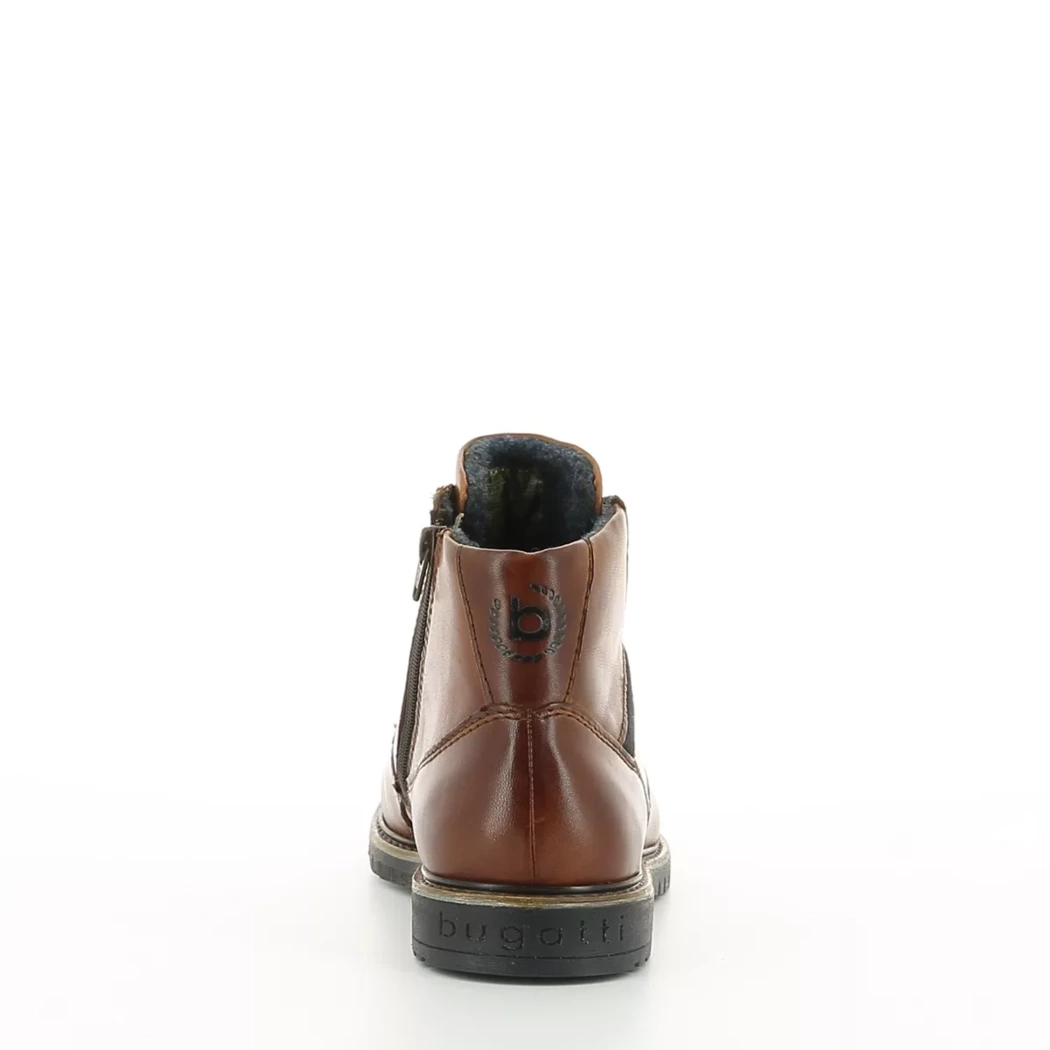 Image (3) de la chaussures Bugatti - Bottines Cuir naturel / Cognac en Cuir