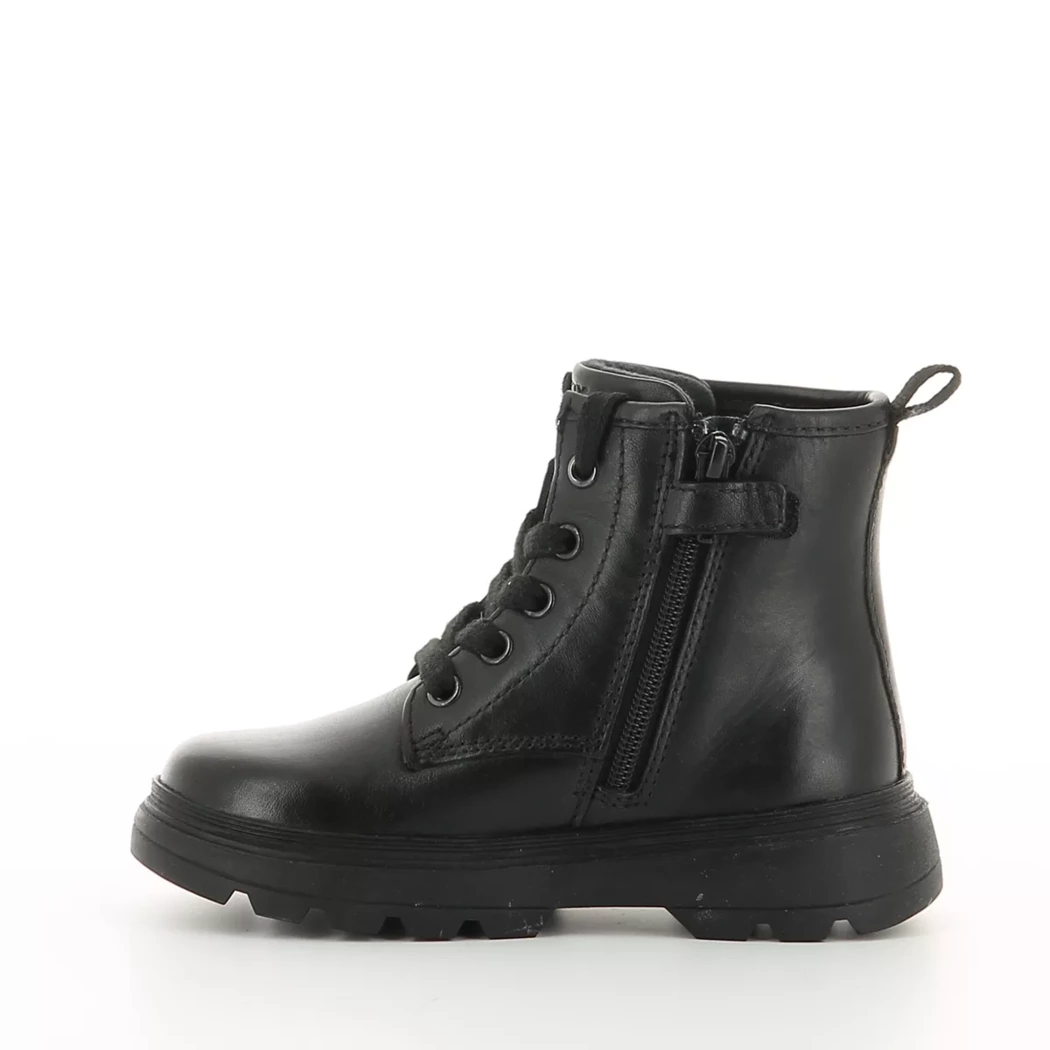 Image (4) de la chaussures Geox - Bottines Noir en Cuir