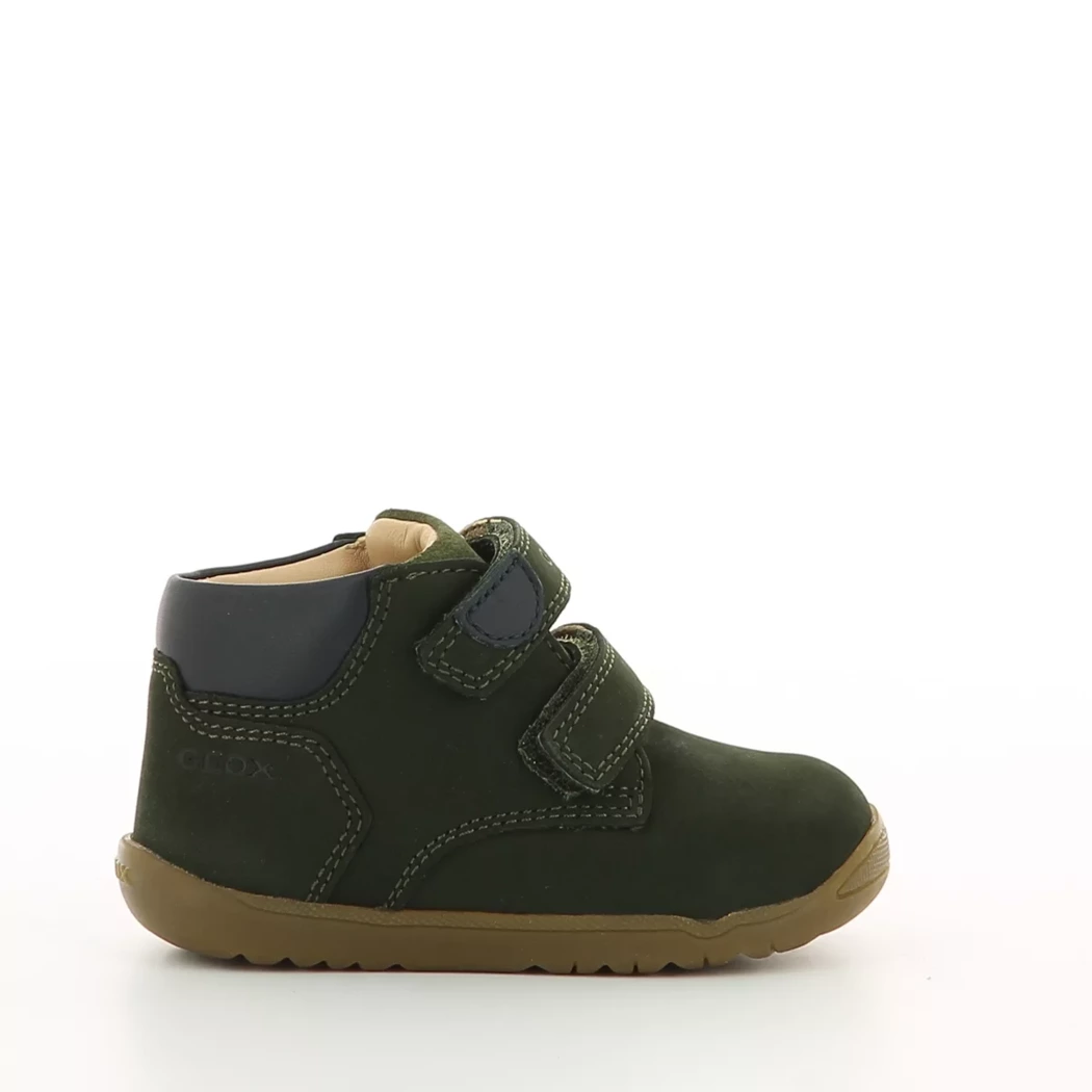 Image (2) de la chaussures Geox - Bottines Vert en Cuir nubuck Image (2) de la chaussures Geox - Bottines Vert en Cuir nubuck