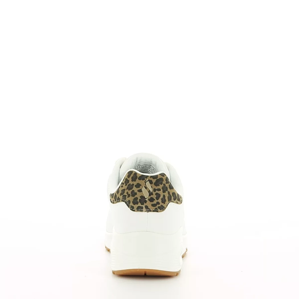 Image (3) de la chaussures Skechers - Baskets Blanc en Cuir synthétique