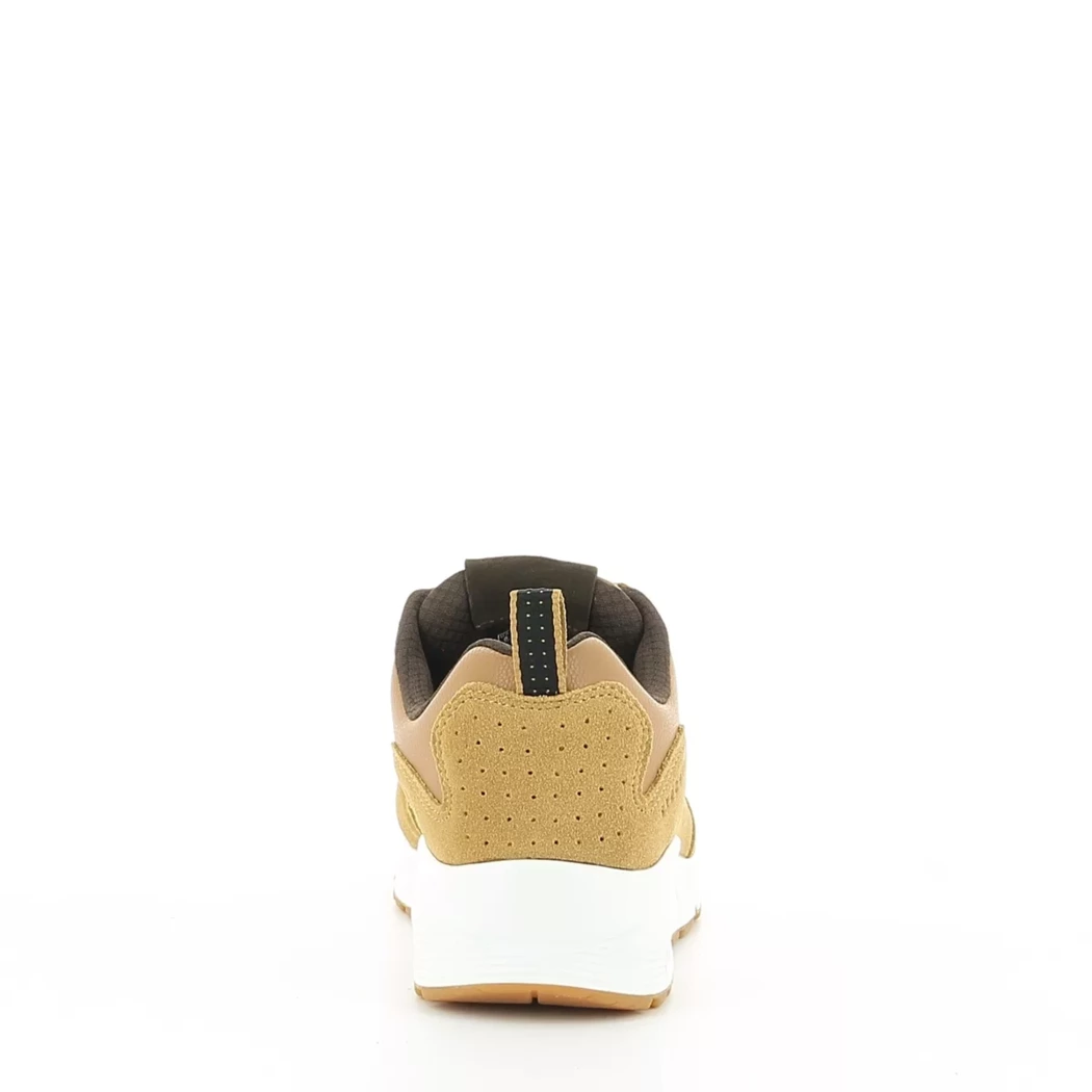 Image (3) de la chaussures Skechers - Baskets Cuir naturel / Cognac en Cuir nubuck