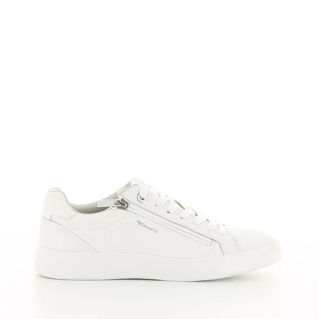 Image (2) de la chaussures Tamaris - Baskets Blanc en Cuir synthétique
