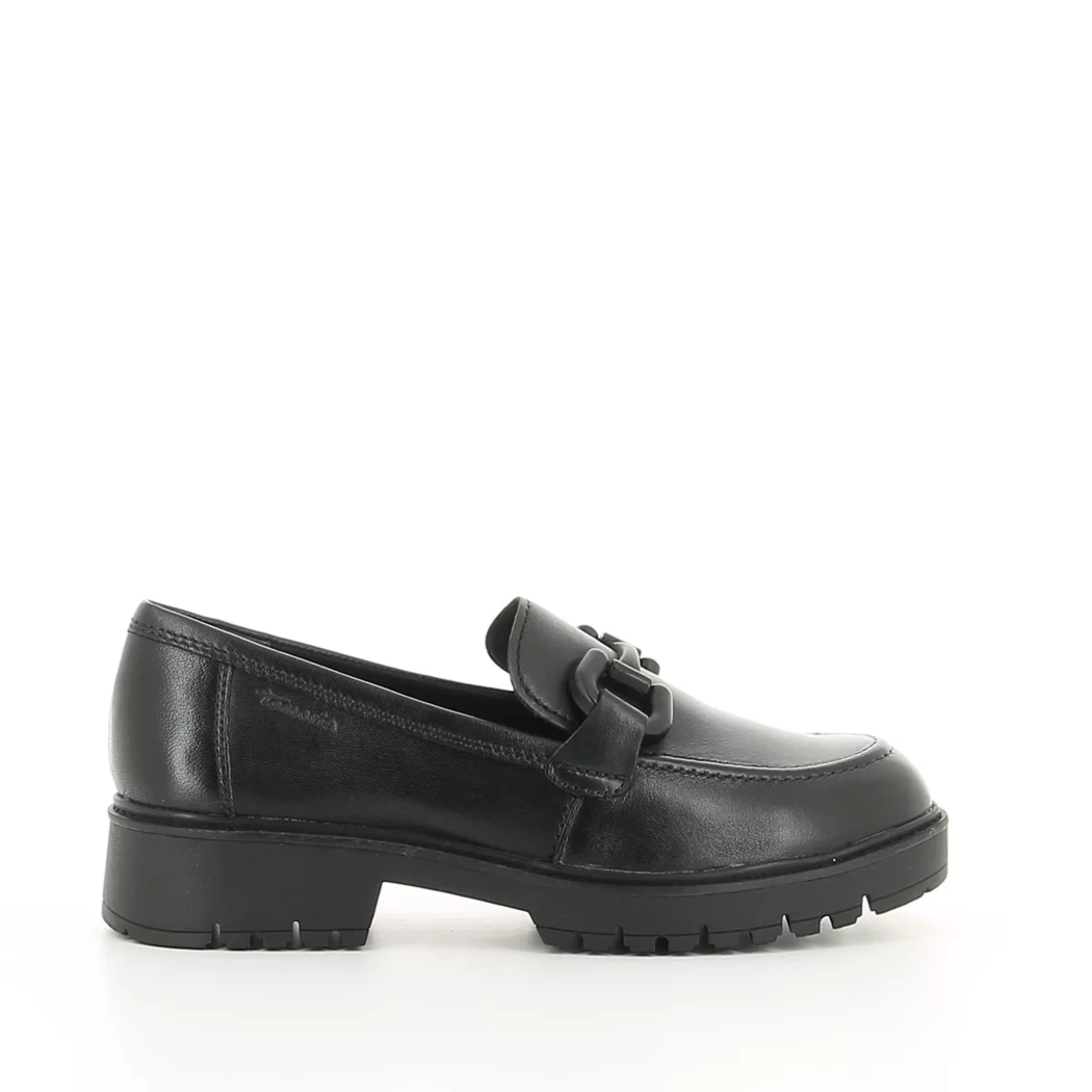 Image (2) de la chaussures Tamaris - Mocassins Noir en Cuir