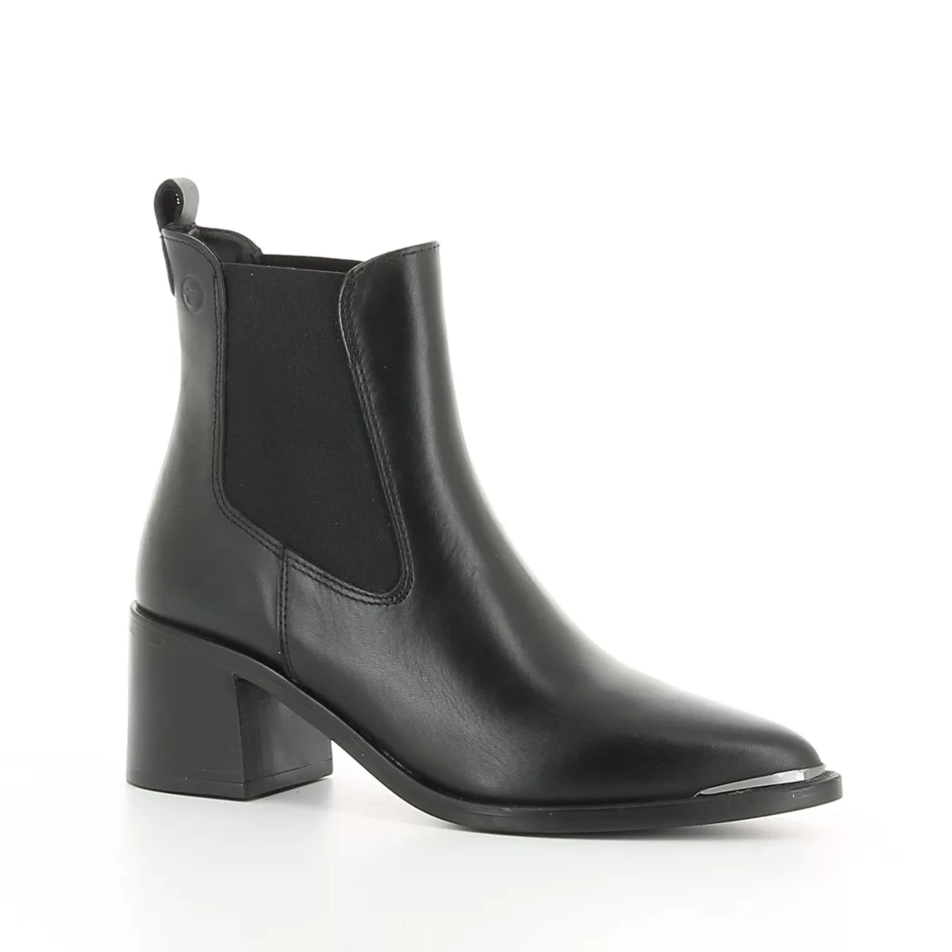Image (1) de la chaussures Tamaris - Boots Noir en Cuir