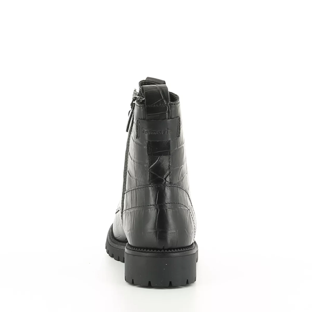 Image (3) de la chaussures Tamaris - Bottines Noir en Cuir