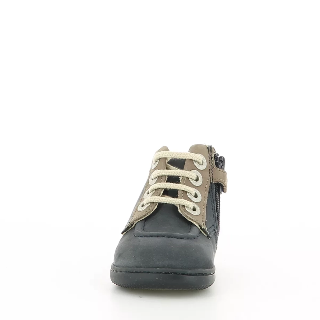 Image (5) de la chaussures Kickers - Bottines Bleu en Cuir nubuck Image (5) de la chaussures Kickers - Bottines Bleu en Cuir nubuck