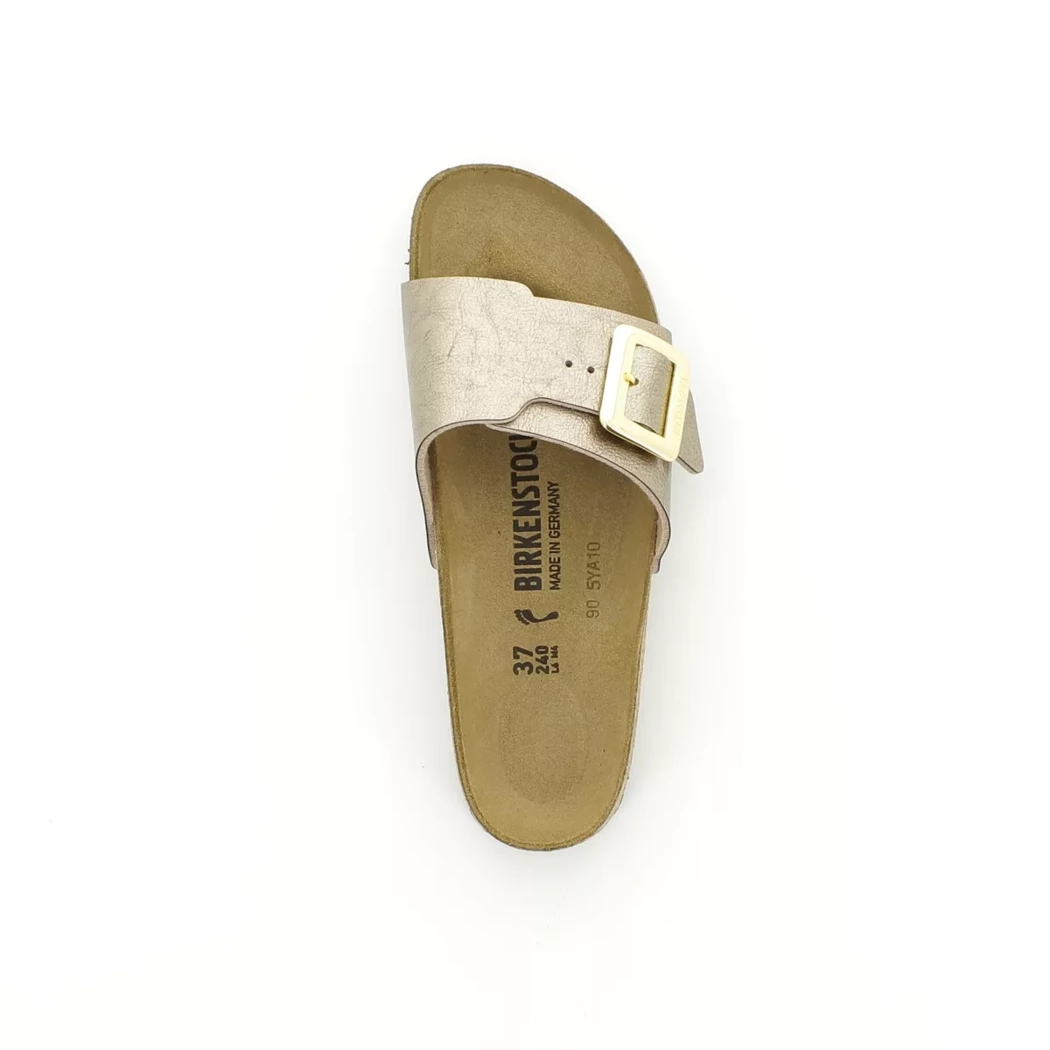 Image (6) de la chaussures Birkenstock - Mules et Sabots Taupe en Cuir synthétique Image (6) de la chaussures Birkenstock - Mules et Sabots Taupe en Cuir synthétique