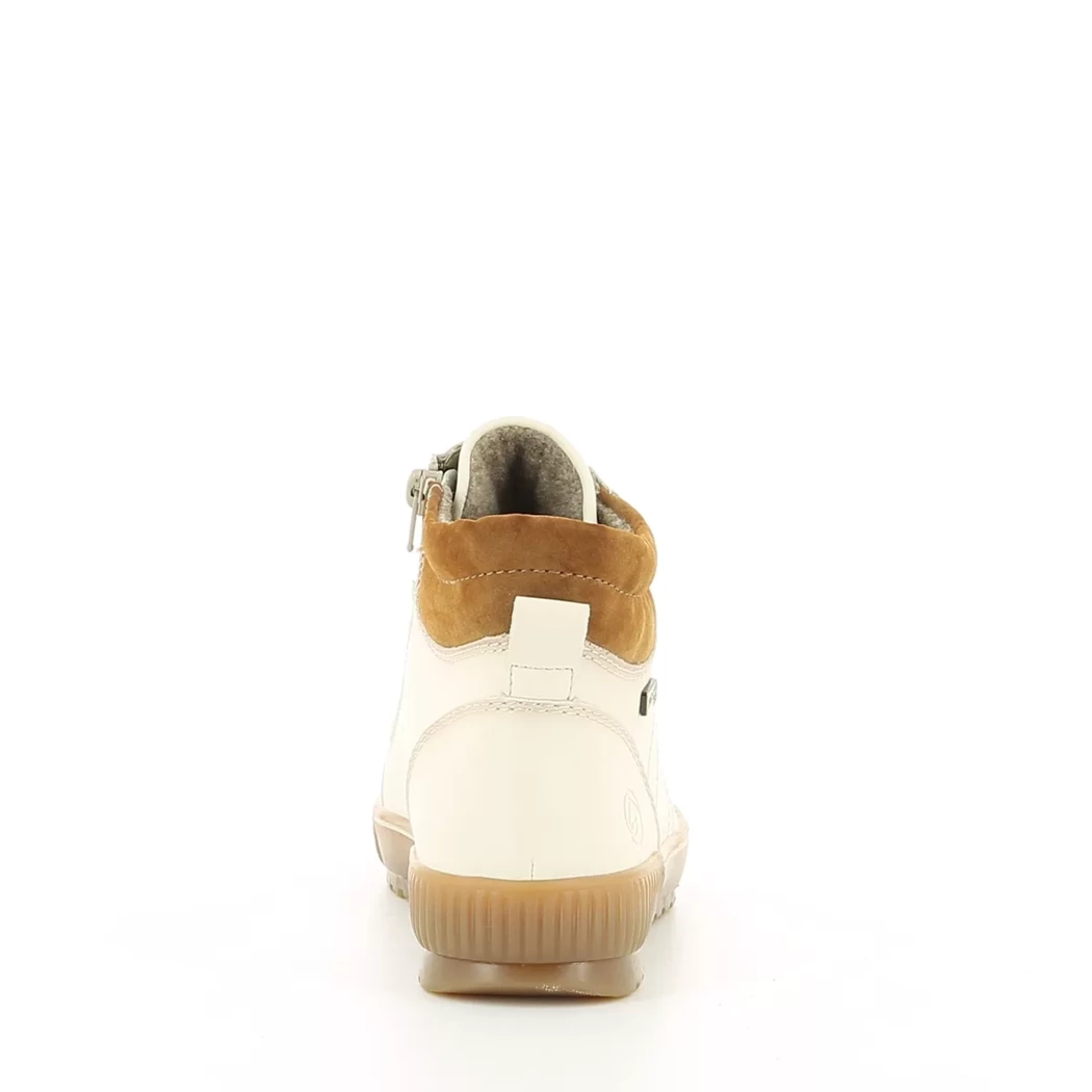 Image (3) de la chaussures Remonte - Bottines Beige en Cuir Image (3) de la chaussures Remonte - Bottines Beige en Cuir