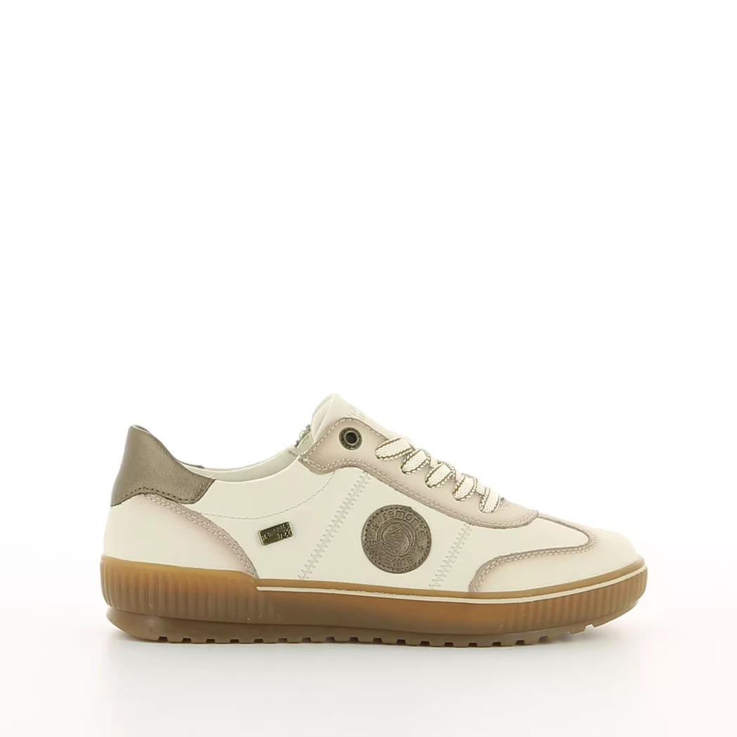 Image (2) de la chaussures Remonte - Baskets Beige en Cuir Image (2) de la chaussures Remonte - Baskets Beige en Cuir