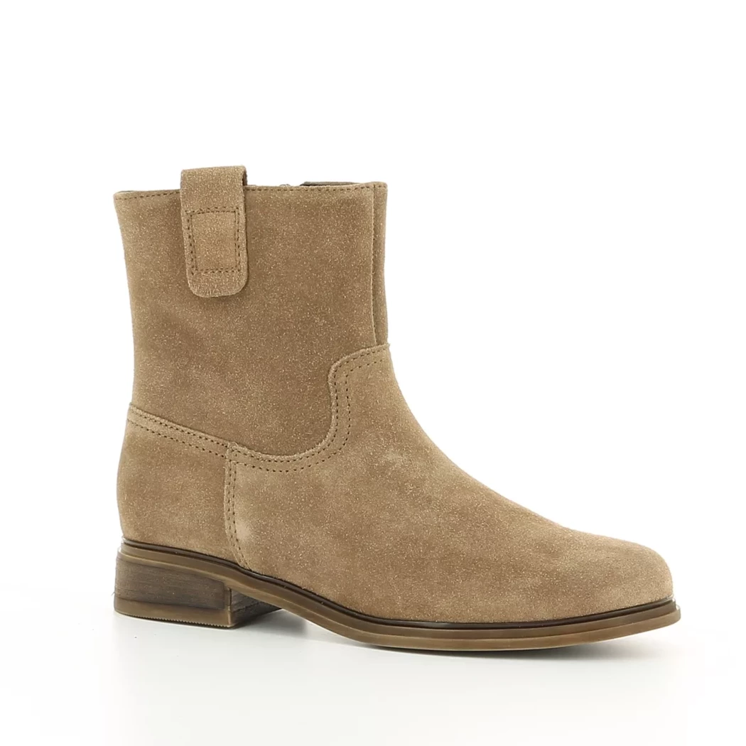 Image (1) de la chaussures Gabor - Boots Taupe en Cuir nubuck