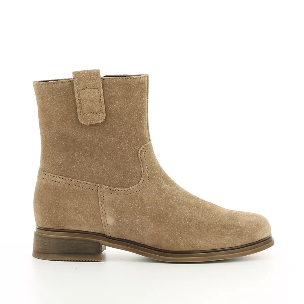 Image (2) de la chaussures Gabor - Boots Taupe en Cuir nubuck
