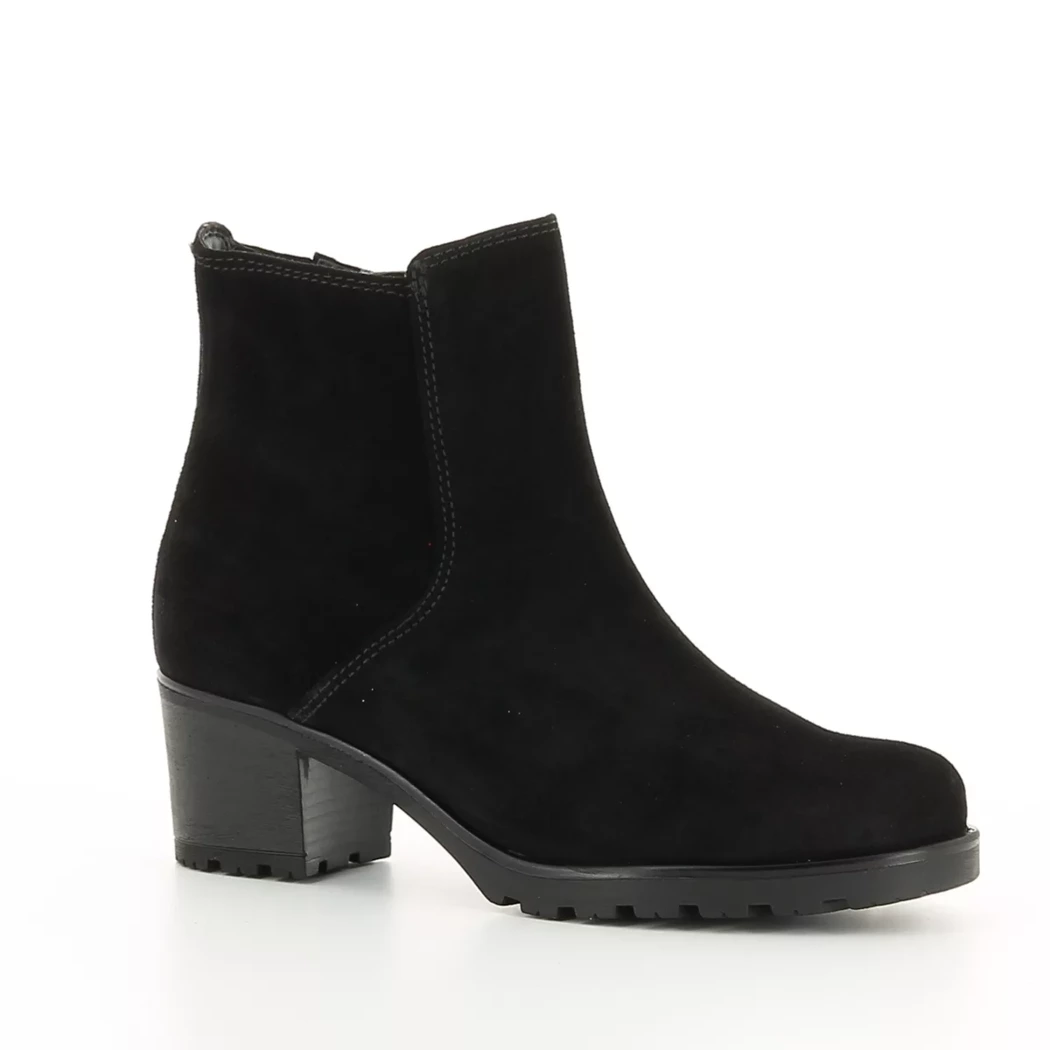 Image (1) de la chaussures Gabor - Boots Noir en Cuir nubuck Image (1) de la chaussures Gabor - Boots Noir en Cuir nubuck