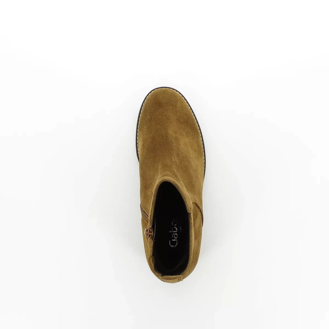 Image (6) de la chaussures Gabor - Boots Cuir naturel / Cognac en Cuir nubuck Image (6) de la chaussures Gabor - Boots Cuir naturel / Cognac en Cuir nubuck