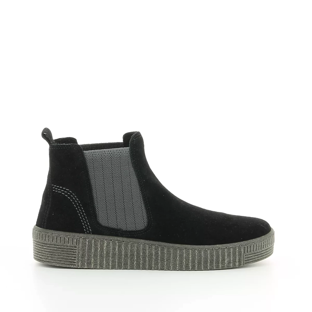 Image (2) de la chaussures Gabor - Boots Noir en Cuir nubuck