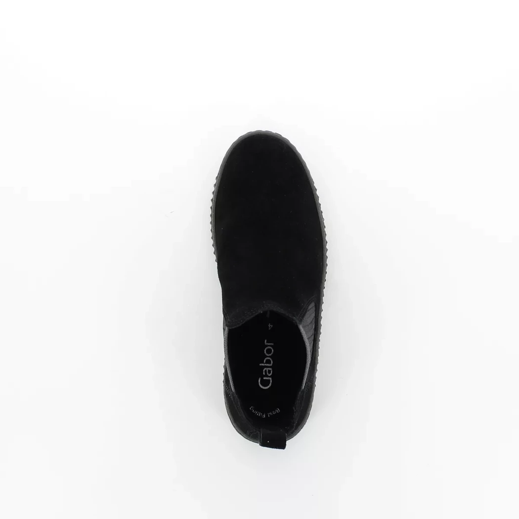 Image (6) de la chaussures Gabor - Boots Noir en Cuir nubuck