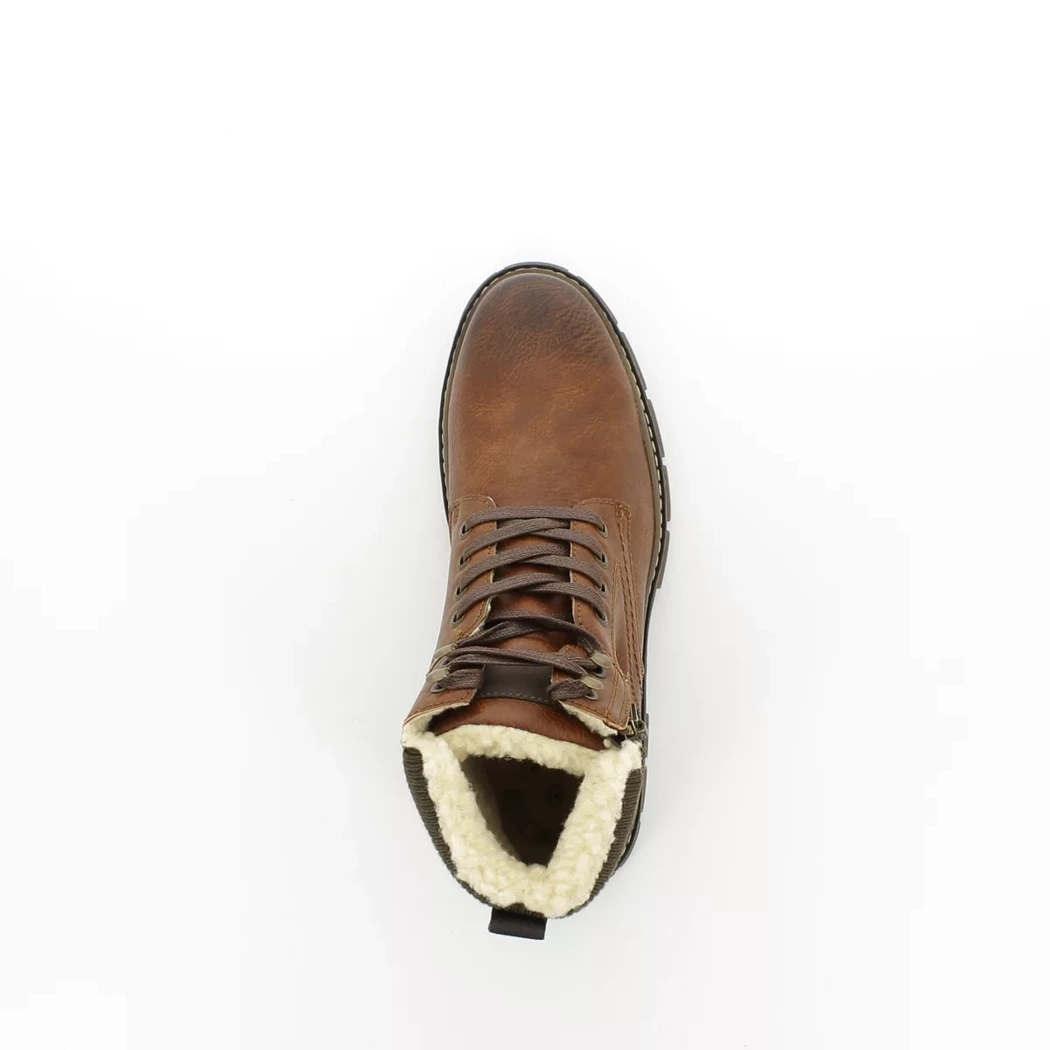 Image (6) de la chaussures Off Road - Bottines Cuir naturel / Cognac en Cuir synthétique